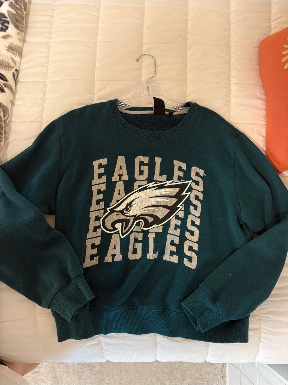 Philadelphia eagles crewneck sweatshirt